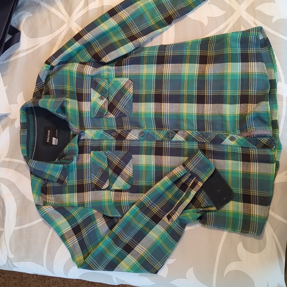 Flannel button down shirt